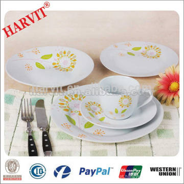 Atacado 20pcs Paquistanês Jantar Set / Modern Square Dinner Set / China Novos produtos Ikea Dinnerware Sets